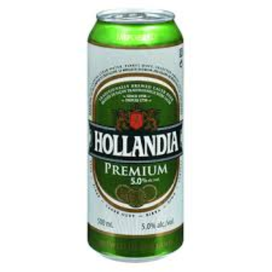 HOLLANDIA BEER 5.0% 500ML